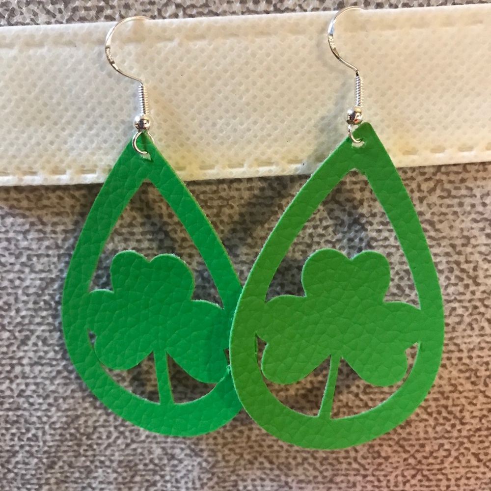 St. Patrick’s Day earrings